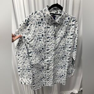 Men’s new years theme shirt